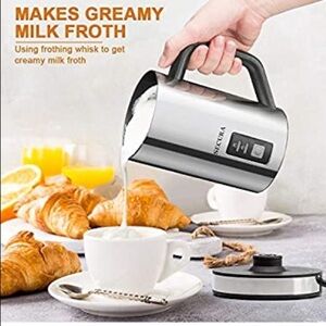 Secura Automatic Electric Milk Frother Stainless
